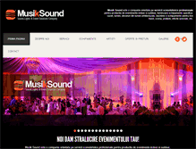 Tablet Screenshot of musiksound.ro